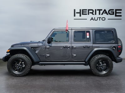 2024 Jeep Wrangler 4-Door Willys 4x4
