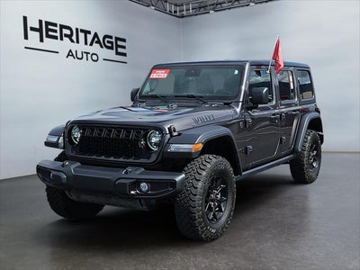 2024 Jeep Wrangler 4-Door Willys 4x4